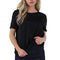 Blusa Donna rasatello girocollo